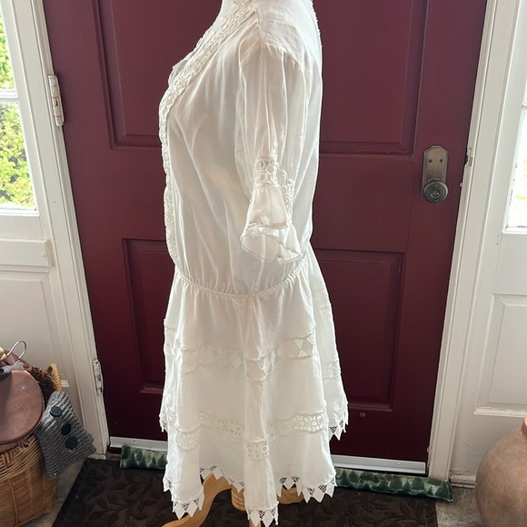 Anthropologie Peixoto Embroidered Lace Cover-Up Dress Size L NWT READ - Picture 14 of 17
